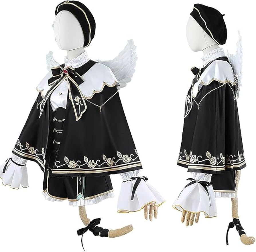 ◆ ぶいすぽっ！ 胡桃のあ コスプレ 天使 衣装 VTuber ② Amazon.co.jp: ぶいすぽっ！胡桃のあ コスプレ ハロウィン 衣装